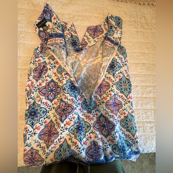 Jessica Howard Blue and Pink Patterned Dress - Picture 4 of 4